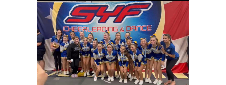 14U Cheer SYF 1st Place Champions!